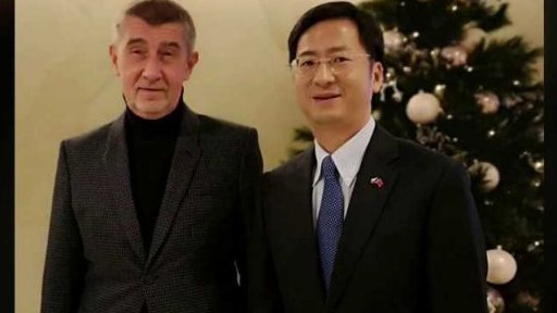 Čínský velvyslanec u Babiše