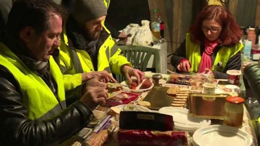 Žluté vesty protestují dál