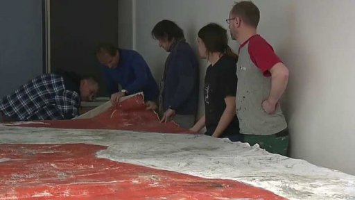 Obraz výtvarníka Daniela Balabána