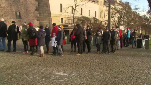 Výstava korunovačních klenotů