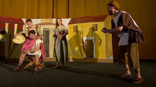 Česká verze hry římského dramatika Plauta