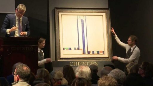 Dražba obrazů Františka Kupky v Londýně