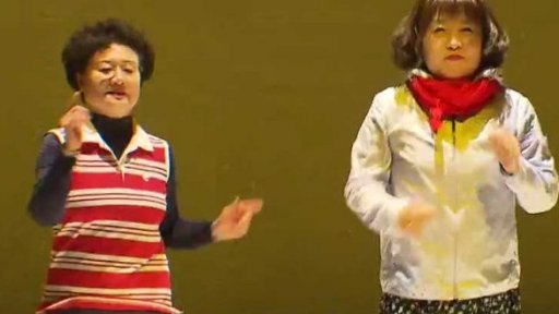 Tančící babičky na festivalu tance