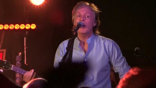 Překvapení Paula McCartneyho