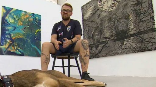 Martin Salajka vystavuje v Brně