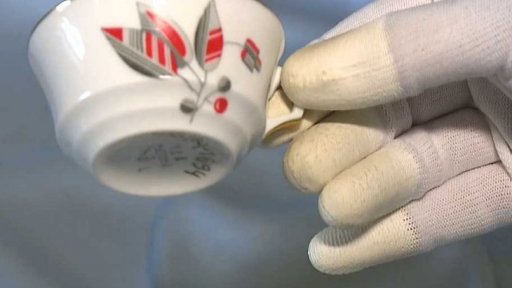 Výstava porcelánu na zámku v Kuníně