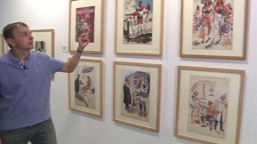 Kresby Bohumila Konečného na výstavě