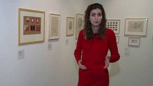 František Kupka v muzeu Kampa