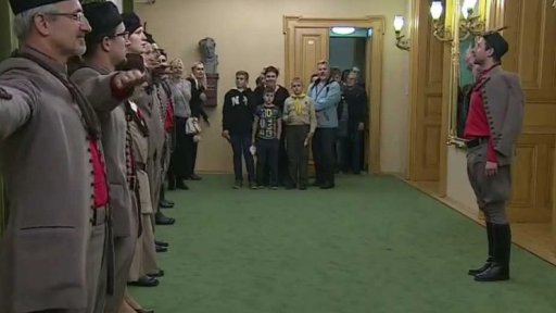 Oslava výročí vyznámení republiky v Brně