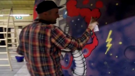 Z autora graffiti uznávaným umělcem