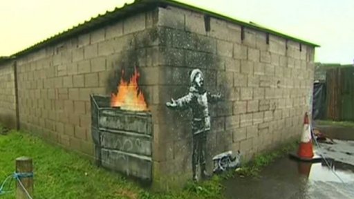 Nové dílo výtvarníka Banksyho