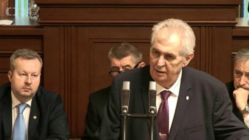 Požadavek Miloše Zemana