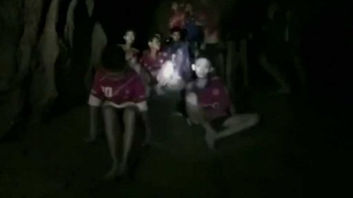 Záchrana thajských chlapců