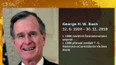 Zemřel George Bush starší