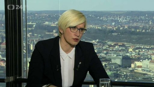 Karla Šlechtová (ANO), ministryně obrany v demisi; Jan Bartošek (KDU-ČSL), člen Výboru pro obranu PS PČR, místopředseda strany