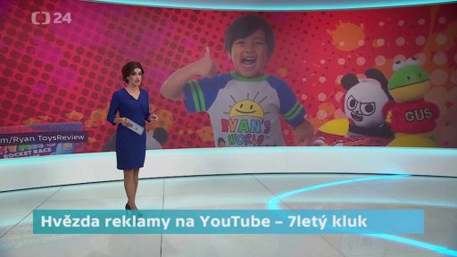 Hvězda reklamy na YouTube - 7letý kluk