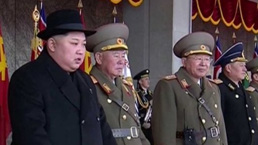 Severokorejská vojenská přehlídka