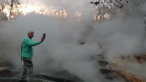 Erupce havajského vulkánu