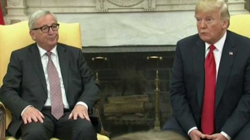 Předseda EK Juncker v Bílém domě + rozhovor s M. Kořanem