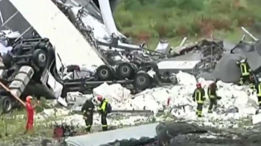 Zřícení dálničního mostu v Janově + rozhovor s A. Pierallim