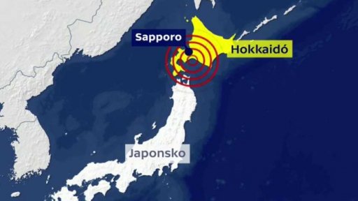 Japonsko: po tajfunu zemětřesení