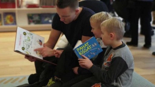 Nová moderní knihovna v Helsinkách