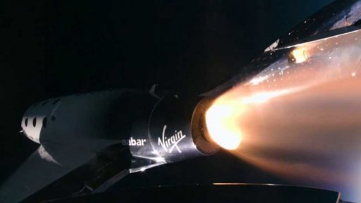 Úspěšný test Virgin Galactic