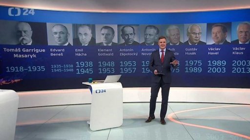 Českoslovenští a čeští prezidenti