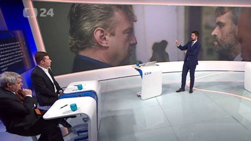 Jednání mandátového a imunitního výboru - hosté ve studiu