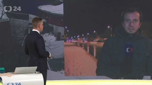 Sníh způsobil množství hromadných nehod