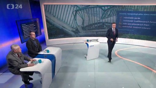 Pravidla pro údržbu mostů a lávek - hosté ve studiu