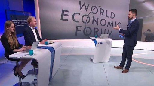 Státníci řeší světové problémy v Davosu - host ve studiu