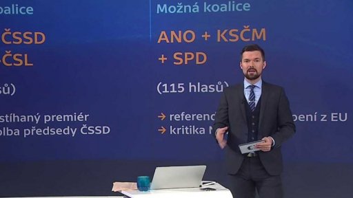 Druhé kolo jednání o nové vládě - možné koalice