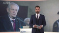 Kritika ČT v projevu prezidenta Zemana