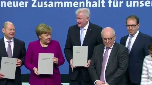 Koaliční smlouva v Německu