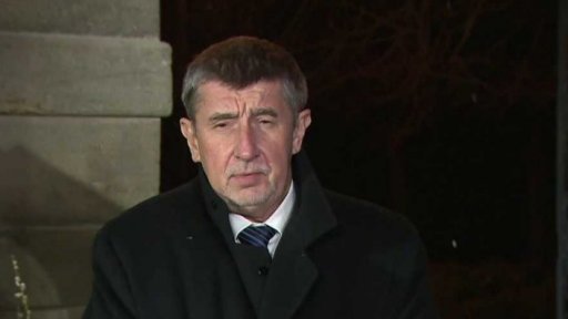 A.Babiš u M. Zemana v Lánech