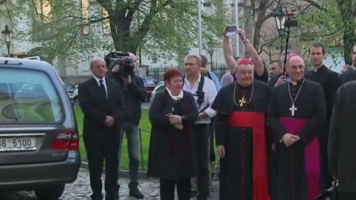 Návrat ostatků kardinála Berana do vlasti - Václav Malý