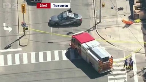 Právě teď: V Torontu najela dodávka do chodců
