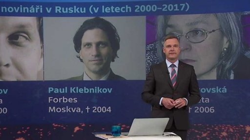 Zavraždění novináři v Rusku