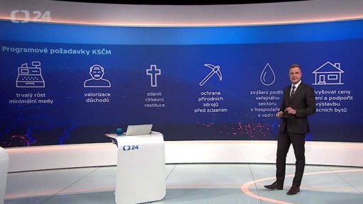 Podmínky KSČM pro podporu vlády