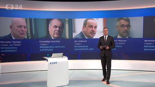 Možní noví ministři