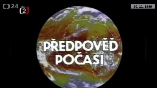 Televizní předpovědi počasí - historie