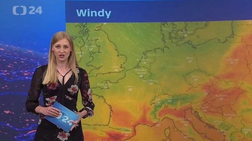 Předpovědi počasí - mobilní aplikace