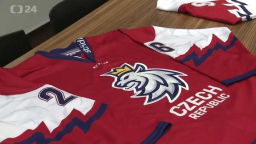 Změna dresů hokejové reprezentace