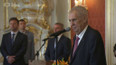 Prezident jmenoval druhou Babišovu vládu