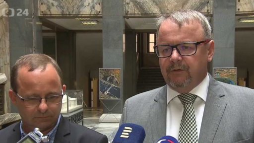 Schůzka ministra dopravy s odbory