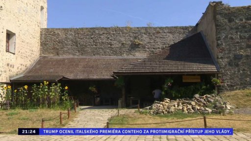 Rekonstrukce hradu Kunětická hora