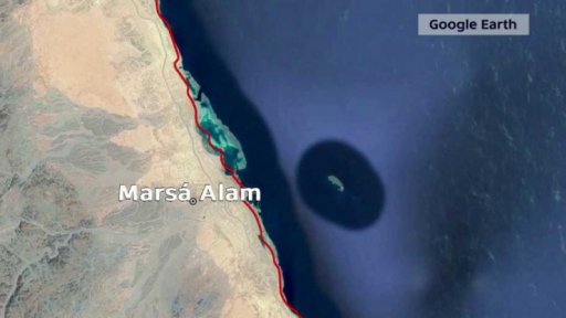 Útok žraloka v Egyptě