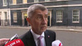 Babiš jednal v Londýně s T. Mayovou