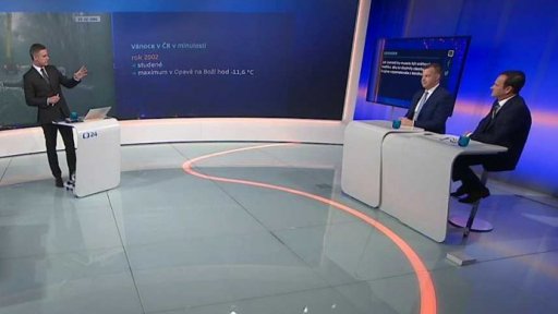 Zima v minulosti - Taťána Míková, Pavel Karas a Michal Žák